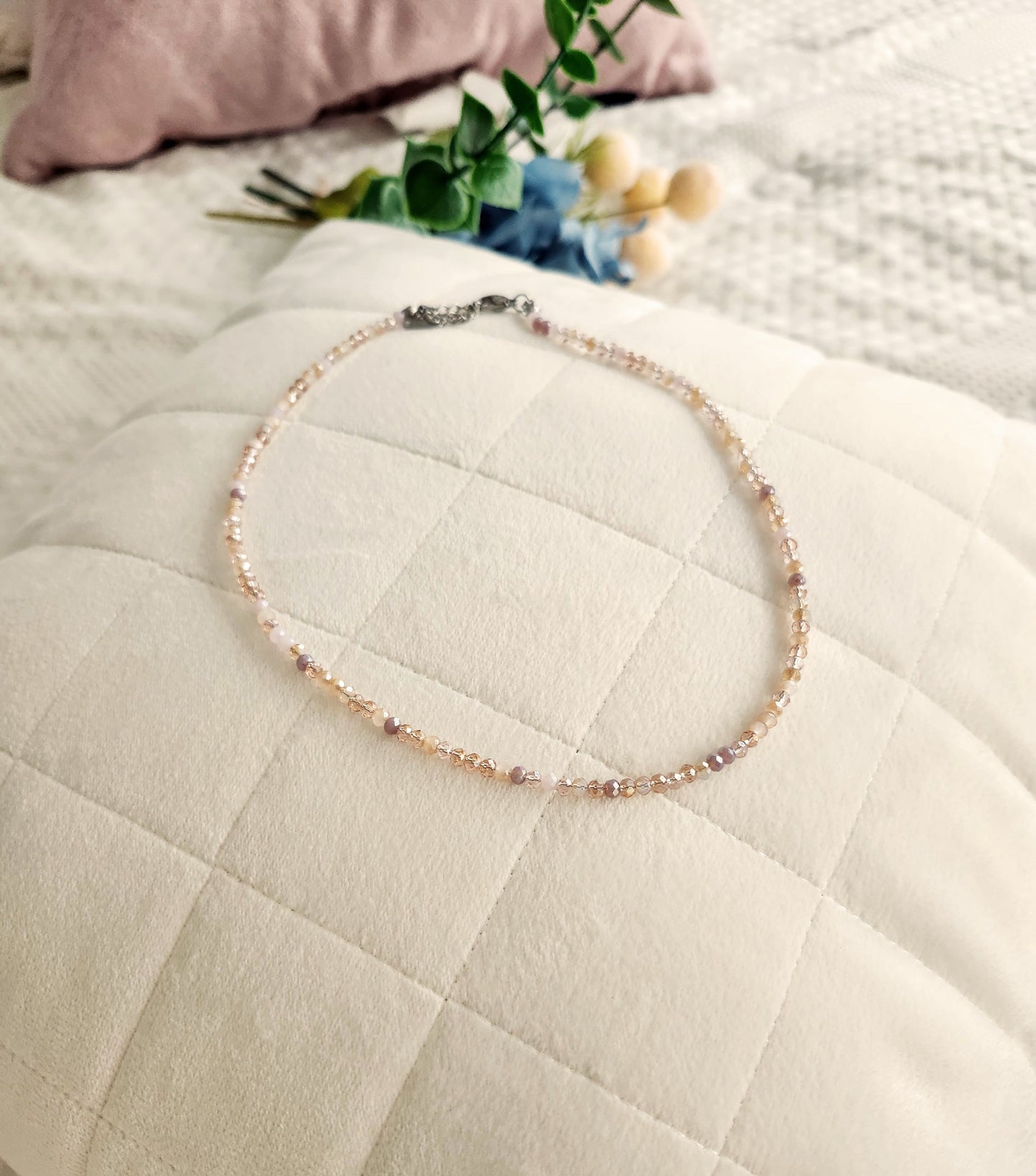 Dainty Pink Necklace