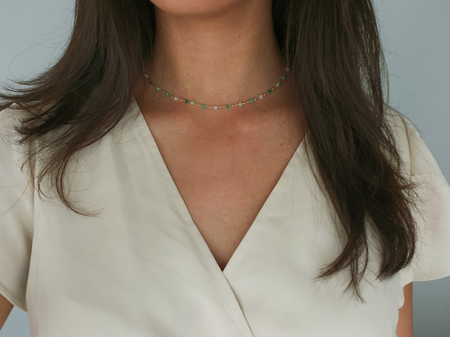 Green Gem Necklace