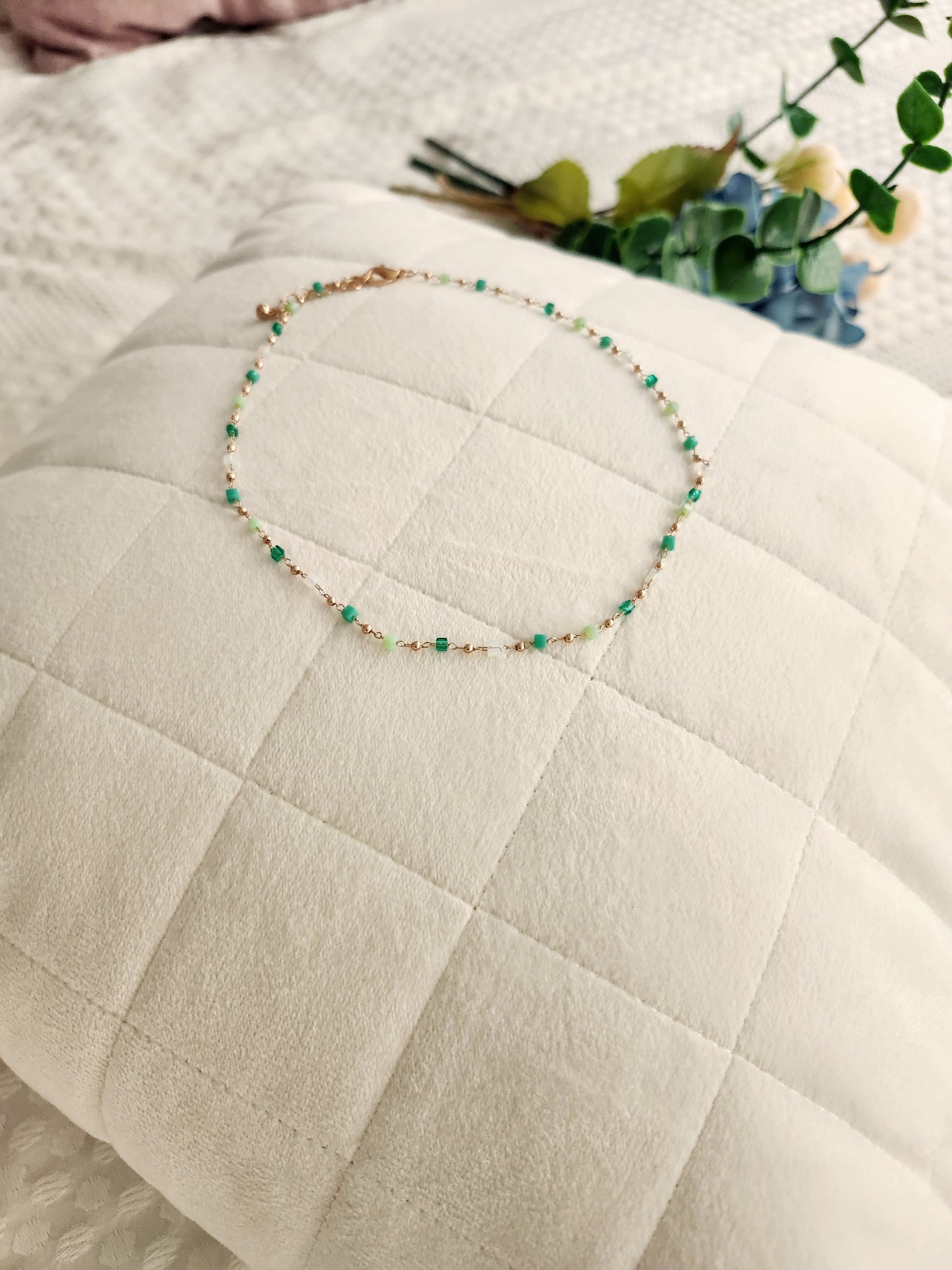 Green Gem Necklace
