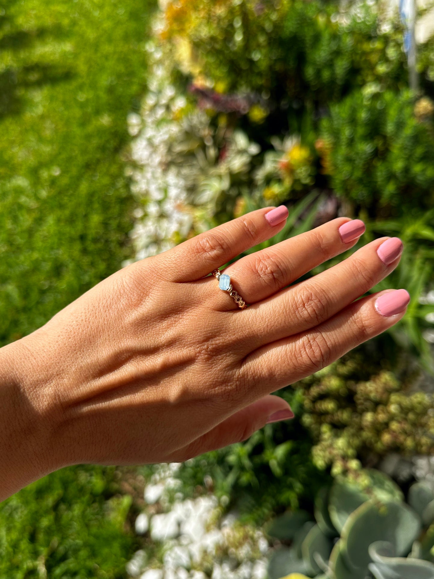 Gem turquoise Ring