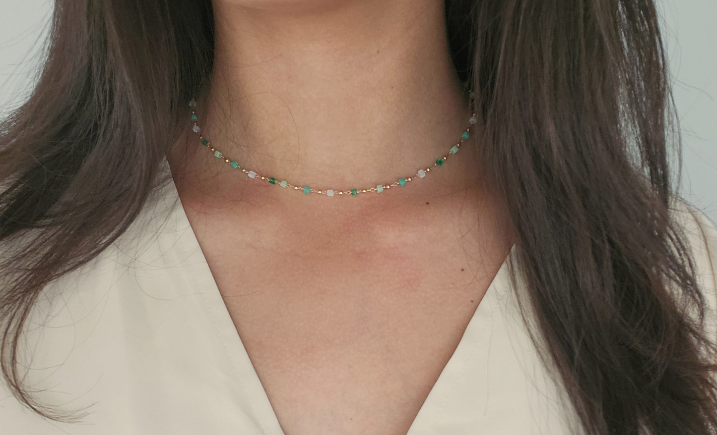 Green Gem Necklace
