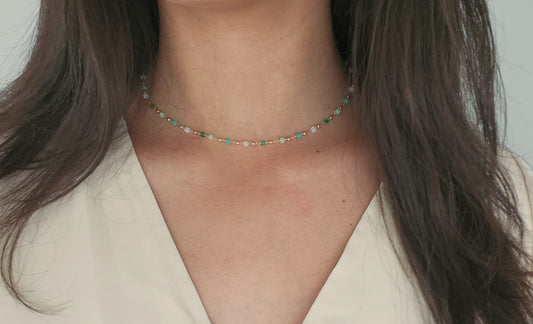 Green Gem Necklace