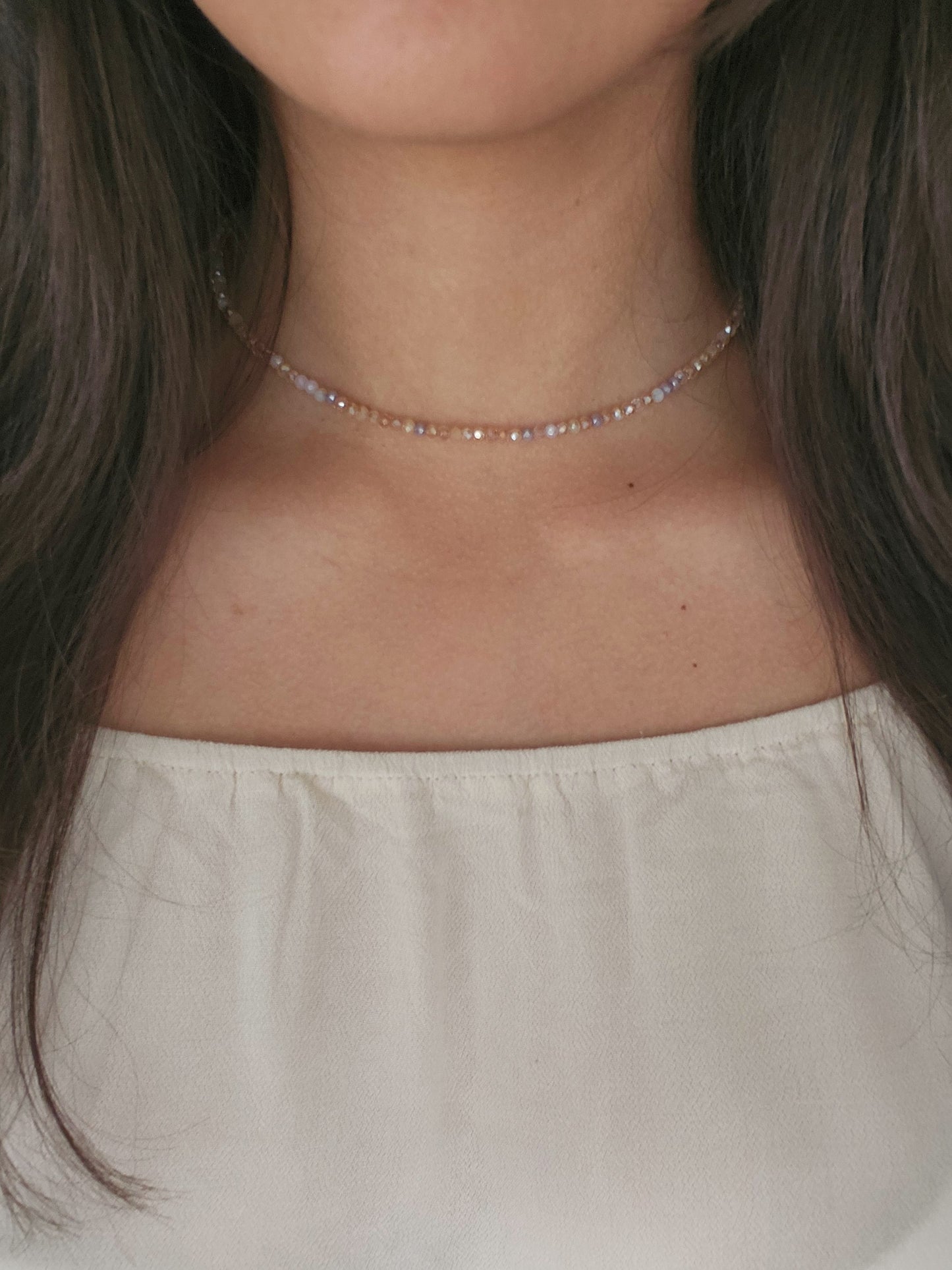 Dainty Pink Necklace